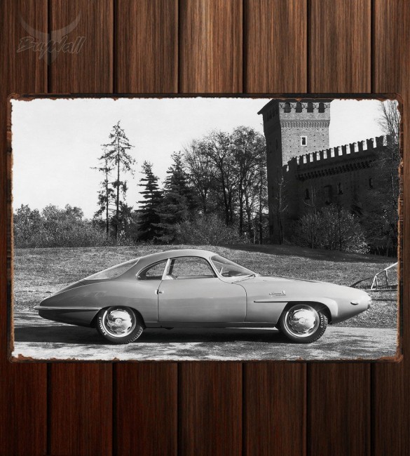 Металлическая табличка Alfa Romeo Giulietta Sprint Speciale 011 Металлическая табличка Alfa Romeo Giulietta Sprint Speciale 011
